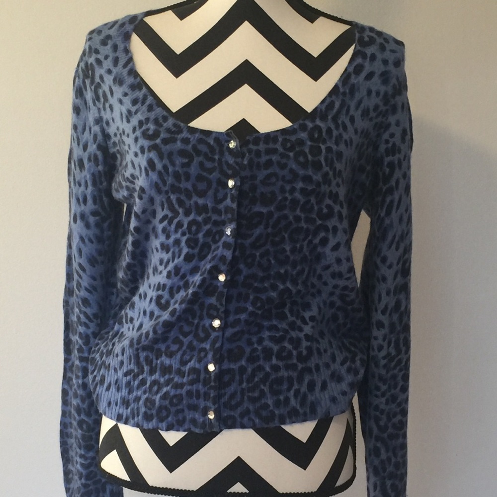 Animal print sweater